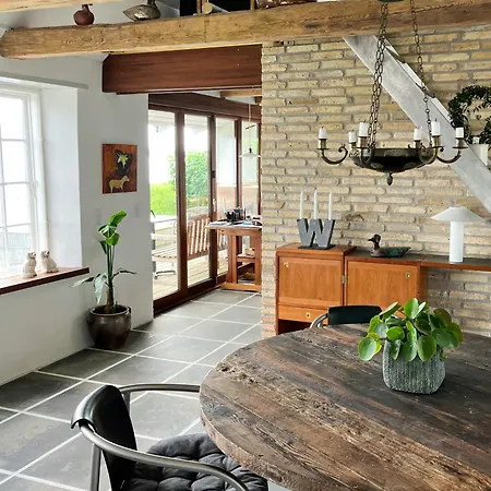 Fisherman's House By Lillebaelt With A Unique View